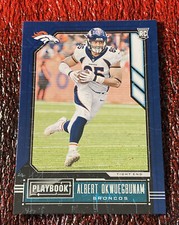 2020 Panini Playbook ALBERT OKWUEGBUNAM RC #160 Denver Broncos ROOKIE CARD