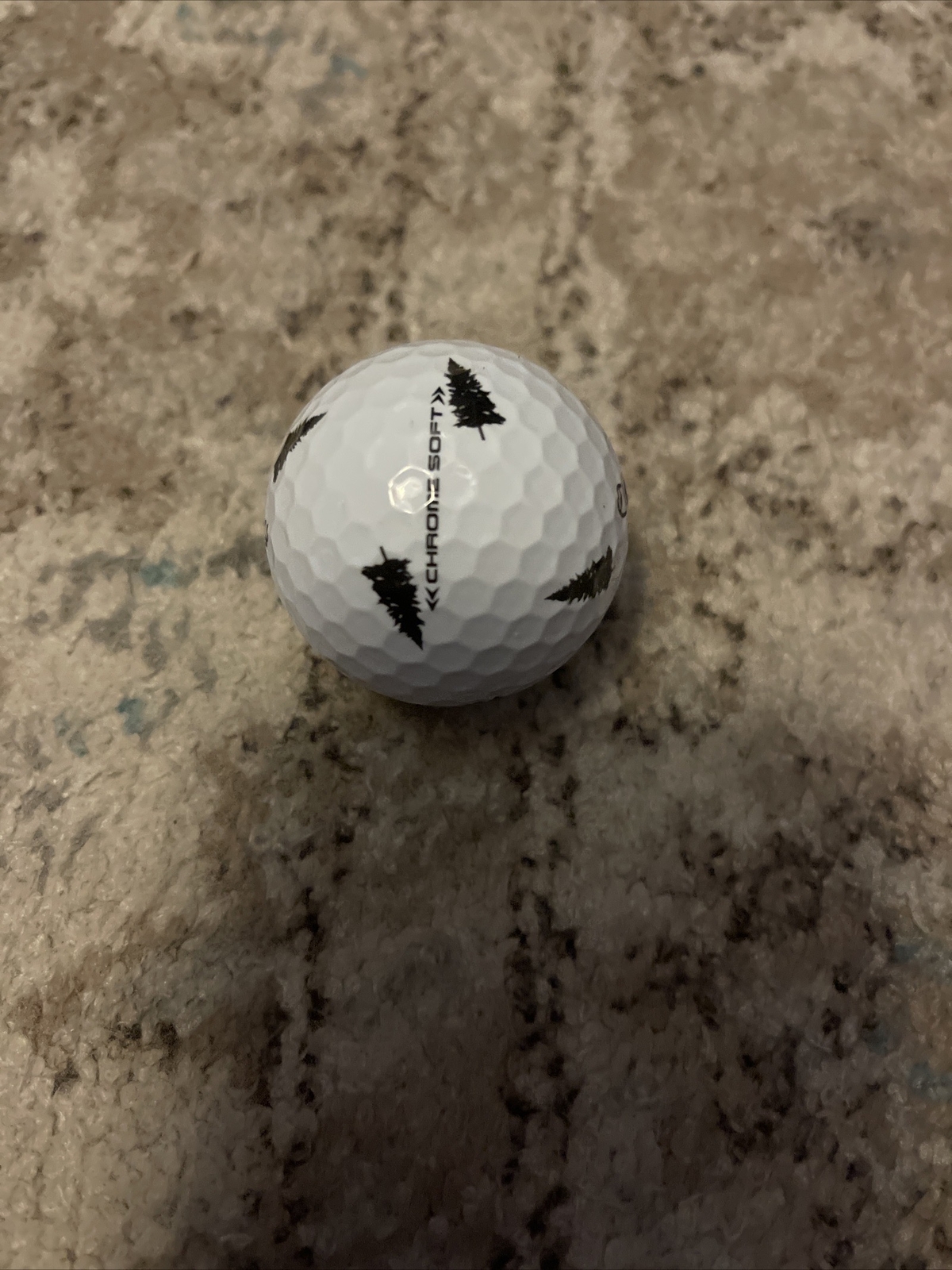 (1) RARE Callaway Chrome Soft TRUVIS Golf BALL Brookmeadow Country