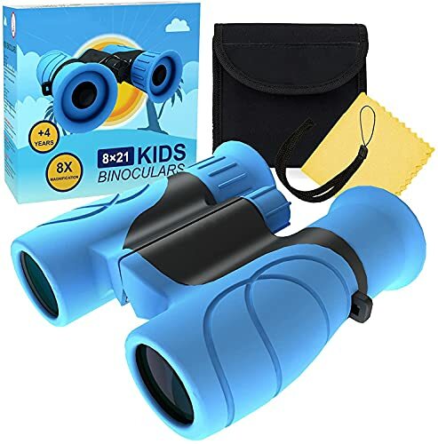 Binocolo per bambini, binocolo 8x21 piccolo Binocolo impermeabile piccolo (F2d)