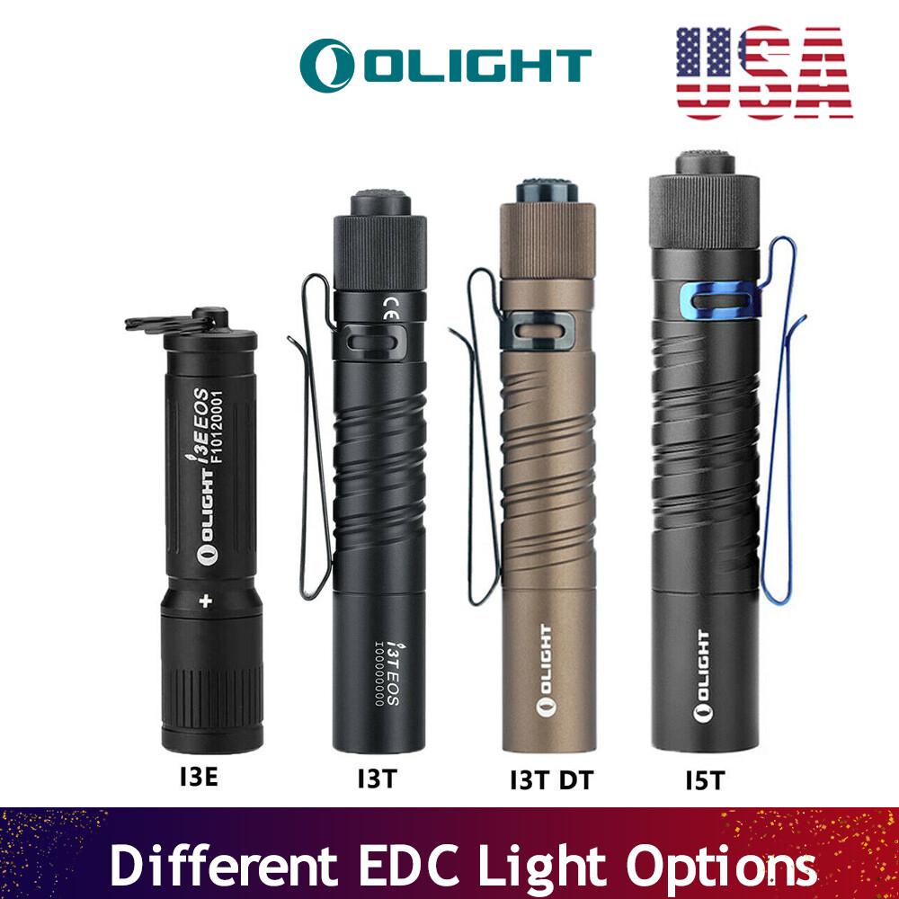Hot Sale Olight I3E EOS Black/ I3T/ I5T EDC Torch LED