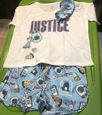 NWT 2pc. Justice Girls Pajama Set Size 8