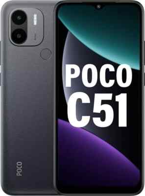 POCO C51 (RAM 4GB, 64GB) 6.52'' 8MP Camera Dual SIM Helio G36 Processor 5000mAh