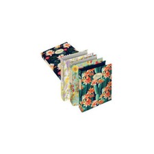 Raccoglitore Nature Flowers - 4 anelli - diametro 30 mm - 18,5 x 22 cm - Pigna