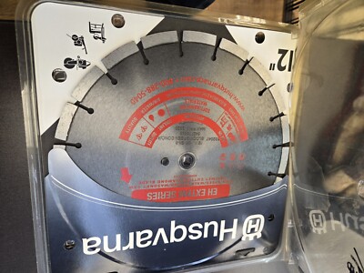 genuine husqvarna 12'' diamond cut off blade 542775596