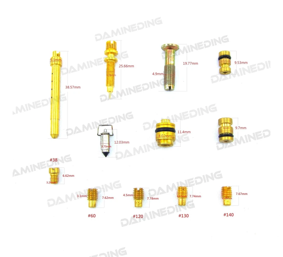 4 X 78-79 GL1000 GOLDWING NUEVO CARBURADOR KIT DE REPARACIÓN RECONSTRUCCIÓN - EE. UU. Foto 2 de 4