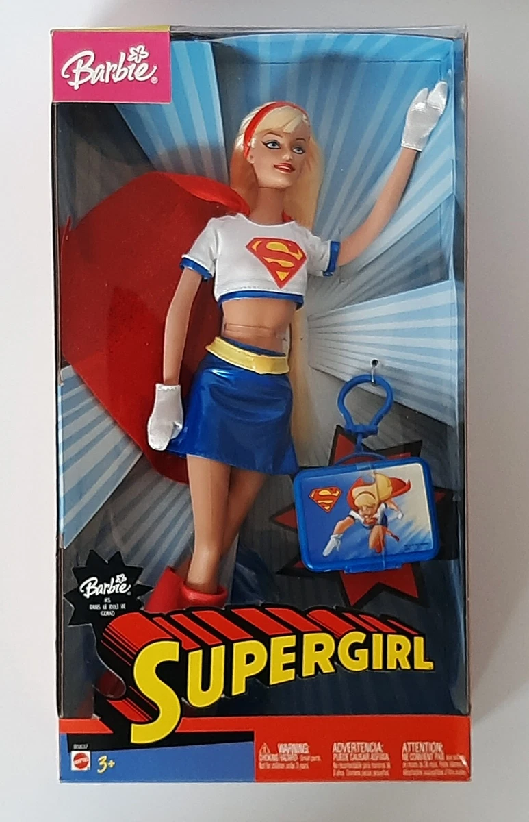 VINTAGE 2003 MATTEL BARBIE SUPERGIRL DC COLLECTIBLE DOLL B5837