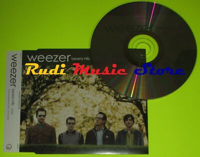 Single CD WEEZER Beverly Hills UK 2005 GEFFEN RECORDS LC07266 mc DVD (S6)