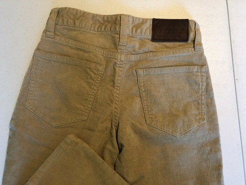 Polo Ralph Lauren Boy's Corduroy Pants Khaki 8 10 12 14 16 18 Polo Patch Logo - Picture 4 of 5