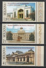 Moldova 2014 National Museums 3 MNH Stamps