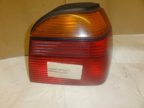 Original VW Golf 3 Rückleuchte Rücklicht 1H6945112E rechts mit Dichtung (S23