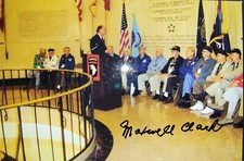Maxwell Clark Band of Brothers 101 AB 506 E Co Autographed Signed Photo DEC