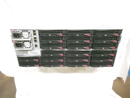Supermicro Superchassis CSE-847 12G Hohe Dichte Jbod 112x8.9cm SAS Festplatten - Zdjęcie 2 z 5