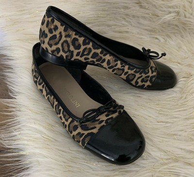 enzo angiolini leopard flats