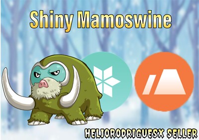 Pokemon Shiny Mamoswine Go PVP Legacy  (Ancient Power)
