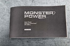 New Monster Power HTPS 5000 MKII Home Theater Power Source Owener's Guide