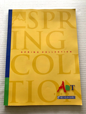 Vtg Bruce McGaw Graphics 2000 Spring Collection Catalogue 88 Pages PB