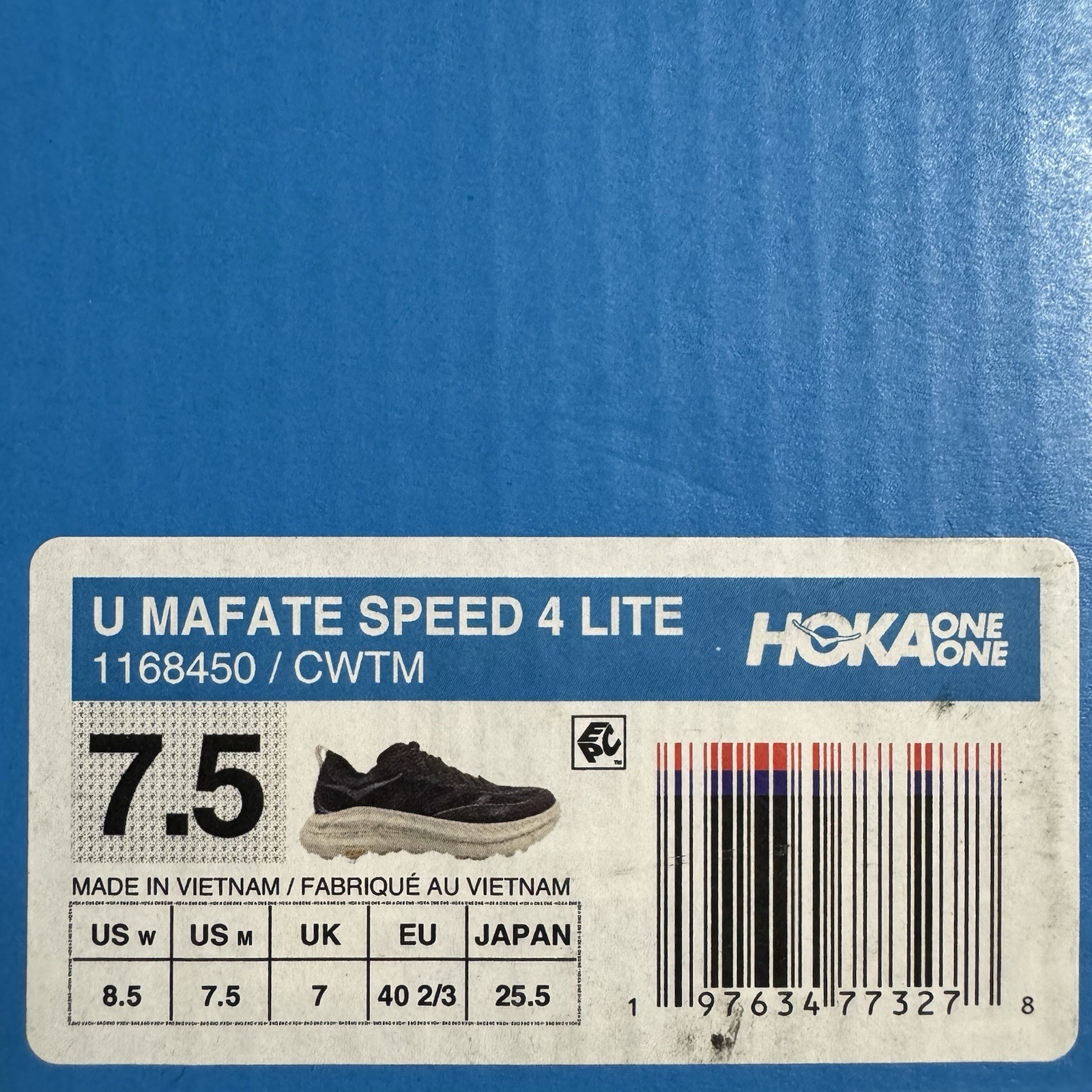 NEW Hoka One Mafate Speed 4 Lite Brown 1168450-CWTM Men’s Size 7.5 / Women’s 8.5 thumbnail 9