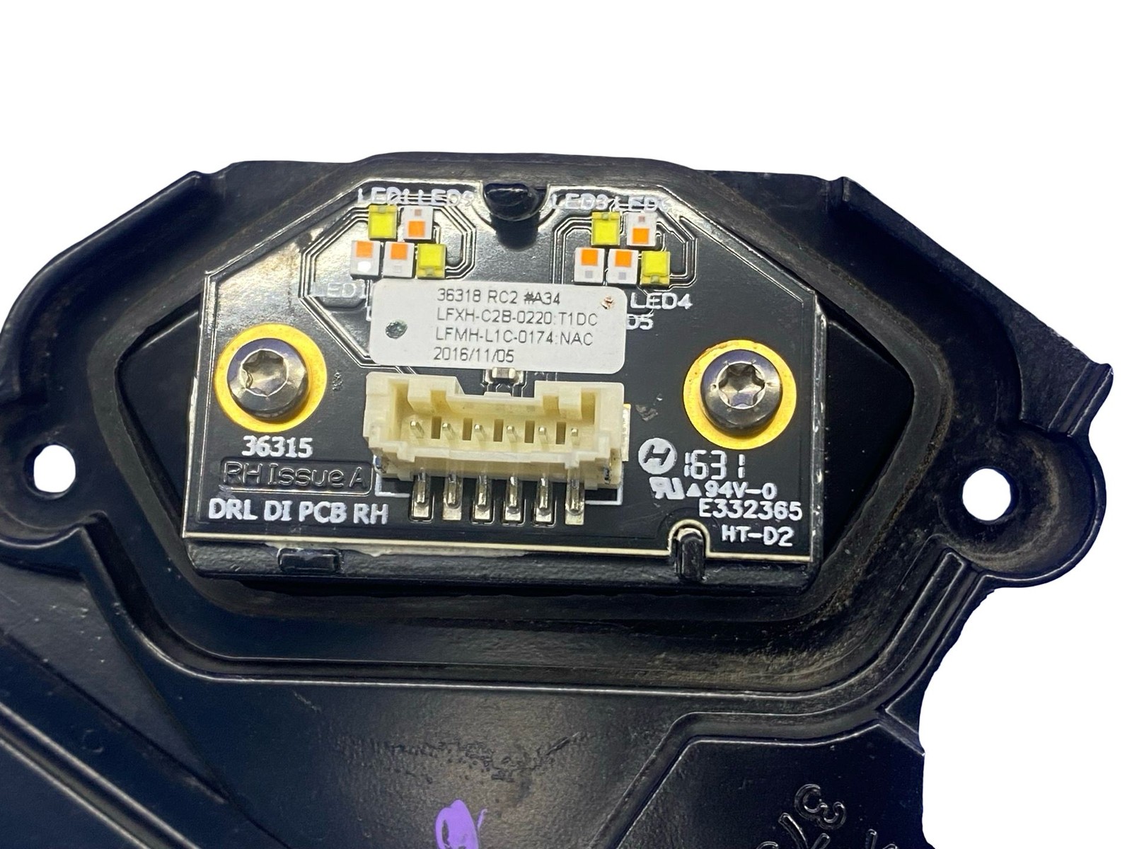 2016-2021 Mclaren 570s Front Right LED Headlight Lamp Ballast Control Module