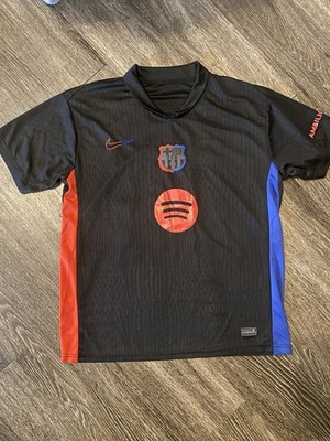 Nike Black Barcelona 2024/25 3rd Kit Size Large In Excellent