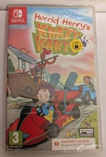 Horrid Henry's Krazy Karts - Nintendo Switch Video Game NEW & SEALED CODE IN BOX