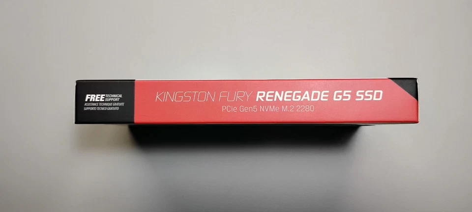 Kingston Fury Renegade G5 2TB 2280 NVMe PCIe 5.0 SSD 14,700MB/s SFYR2S/2T0 NEW - Image 3 of 4