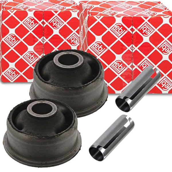 2X Febi Bilstein Querlenklager Lager Vorne VW Golf 19E 1G1 Passat Seat 6K1-image