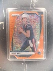 DRAKE MAYE 2024 PRIZM FOOTBALL ORANGE DISCO ROOKIE NEW ENGLAND PATRIOTS #329