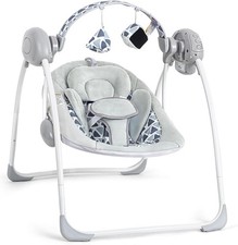 LADIDA Electric Baby Foldable Swing Speed Control Timer Music & Toys 2302