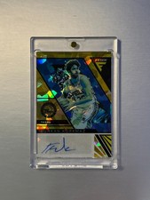2022 Flux Furkan Korkmaz Flux Signatures Gold Auto 76ers /10