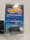 Vintage Hot Wheels 1988 Roll Patrol Green Jeep CJ with Protector