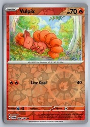 Vulpix 026/167 Twilight Masquerade Reverse Holo