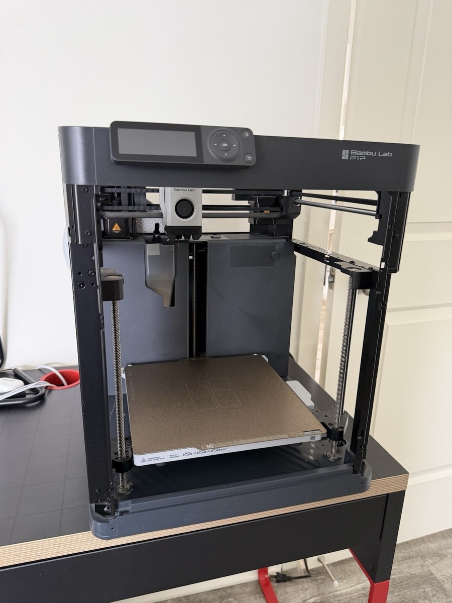 Bambu Lab P1P 3D Printer Black Desktop Model Fully Working | eBay