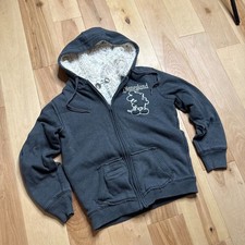 Disneyland Parks Fur Zip Up Hoodie Y2K