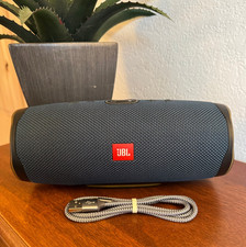 JBL Charge 4 Waterproof Bluetooth Speaker - Unique Blue on Black 2-Tone Look