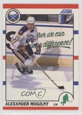 1990-91 Score Alexander Mogilny #43 HOF 0zw1