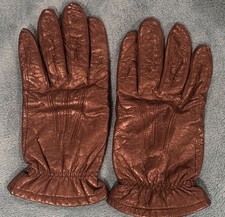 Vintage Wilson s Soft Leather Gloves Black Women Thinsulate Large