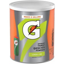 Gatorade Thirst Quencher Lemon Lime Sports Drink Mix Powder, 51 oz Canister