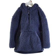 All in Motion Kids 1/2 Zip Pullover w Hood, Size XS 4/5 , Purple, NWT