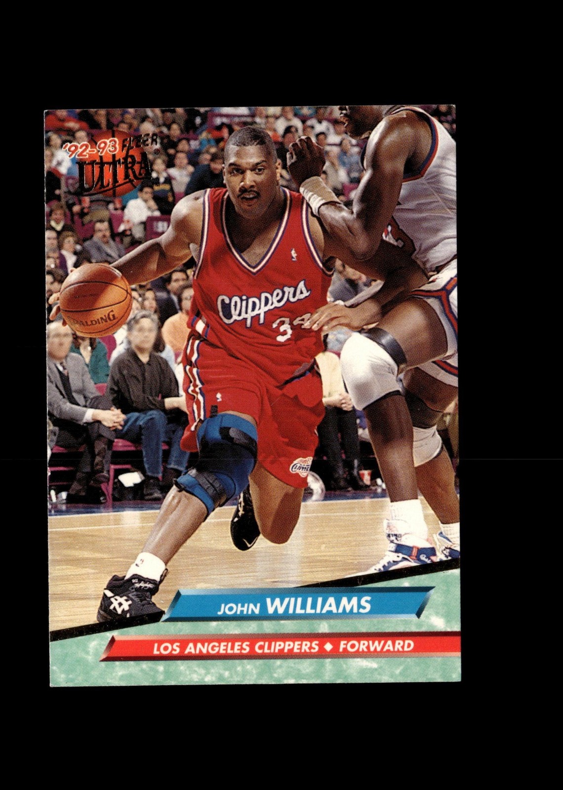 John Williams 1992-93 Ultra Basketball #283 Los Angeles Clippers