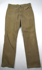 Vtg 80's 1984 Levi's 519 Corduroy Pants 33 x 31 Straight Leg USA Made Tan Brown