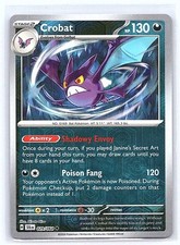 CROBAT 029/064 REVERSE HOLO SHROUDED FABLE POKEMON TCG CARD