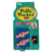 BLUEBIRD Polly Pocket PIXIE’S HAIRSLIDES 1991 * NEW *