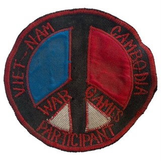 Vietnam War Theatre Made Viet Nam Cambodia War Games Participant Novelty Patch