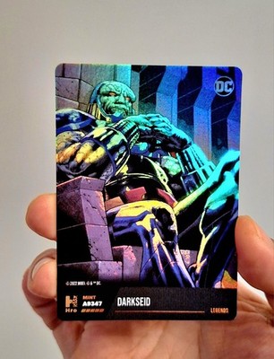 Hybrid DC TRADING CARDS 2022 DARKSEID A9347 FOIL~LEGENDÄRE Karte~gescannt!