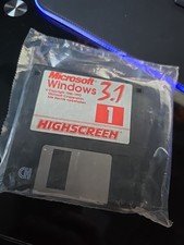 Highscreen Windows 3.1  7x 3.5" Disketten NEU