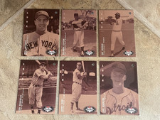 2002 Fleer Box Score Cooperstown Tribute Lot (x17) All #'d /2950
