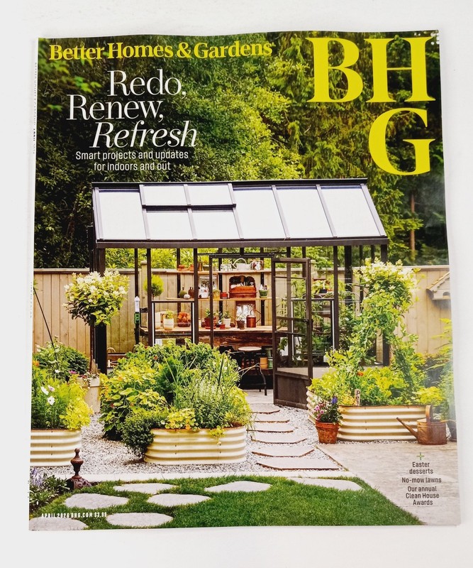 Better Homes & Gardens April 2026 Magazine Redo, Renew, Refresh