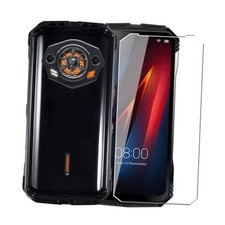 Case for Doogee S Punk Glass Screen Protector Black Case Tempered Glass 1
