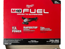 Milwaukee M18 FUEL 4-1/2" / 5" Braking Grinder Paddle Switch, No-Lock 2880-20