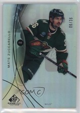 2024-25 Upper Deck SP Game Used Rainbow Foil 6/36 Mats Zuccarello #114 00d2